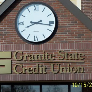 Granite State Credit Union Clock